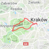 Mapa Z dzieciakami przez Lasek i Tor Kajakowy